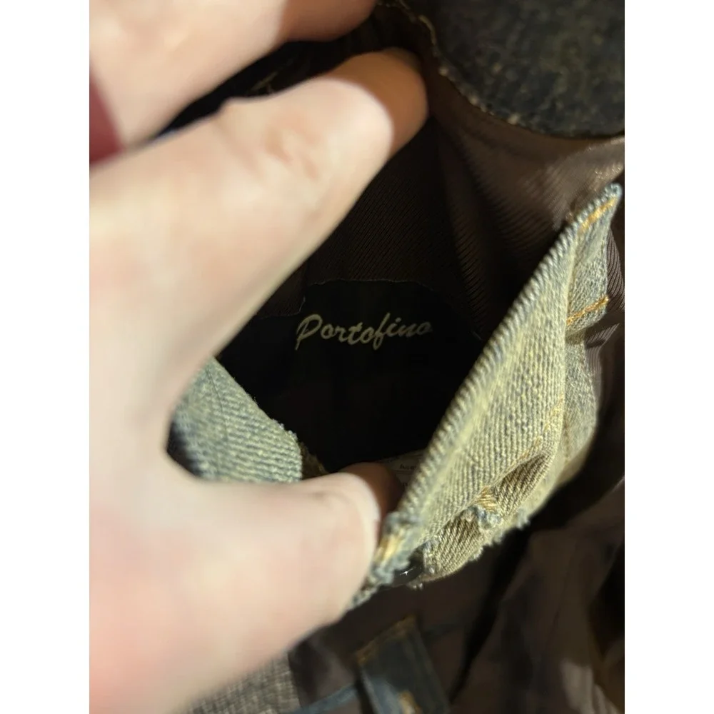 Dolce And Gabbana Men's Brown Herringbone Wool‎ Blend Sport Coat Blazer 46 Italy
